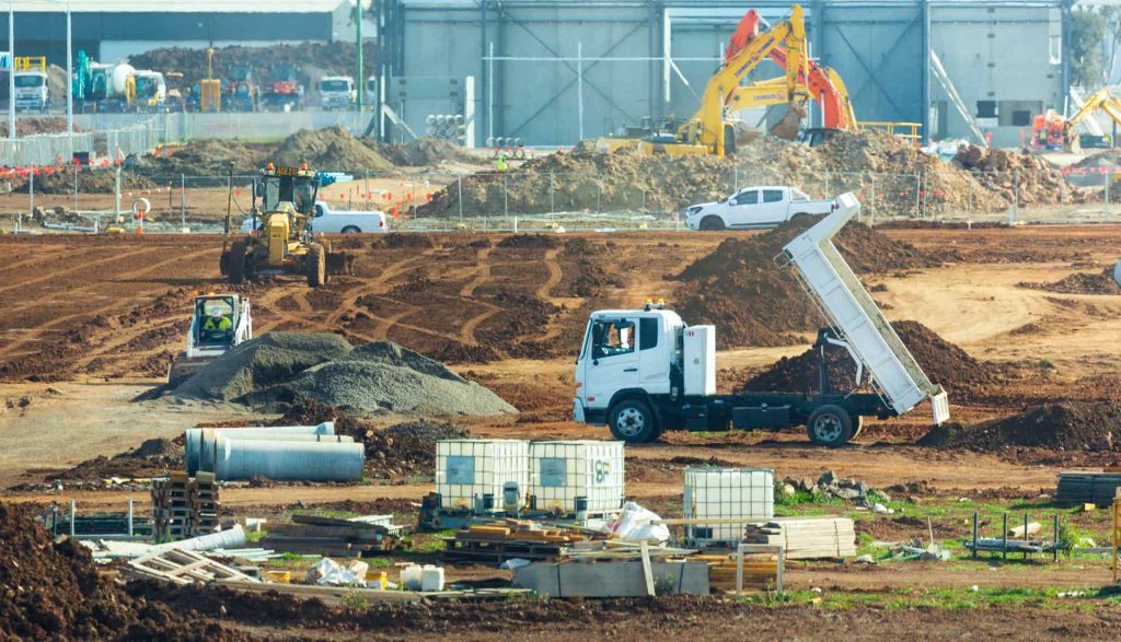 1st Tenant Started Construction. 2nd Tenant Purchased Land